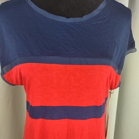 Jason Wu Striped Lightweight Casual Jersey Shift Dress Size M (NWT) - Picture 2 of 11